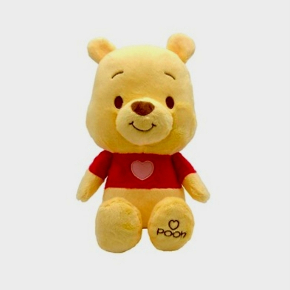 Disney Baby Winnie The Pooh Valentine's Christmas Easter Plush Baby Learning Toy - Picture 5 of 6